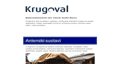 Desktop Screenshot of krugoval.hr